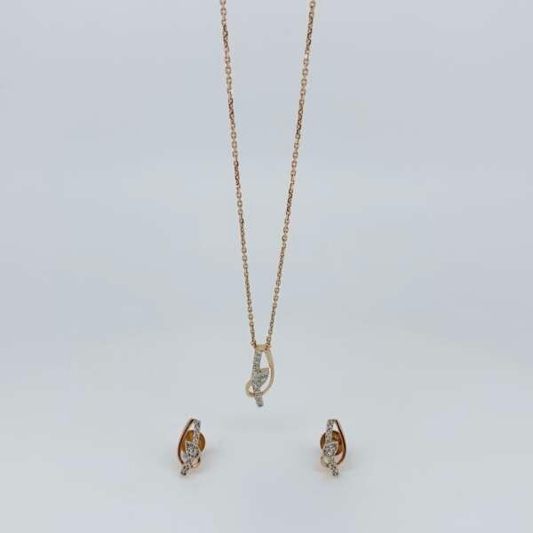 Oval Harmony Diamond Pendant