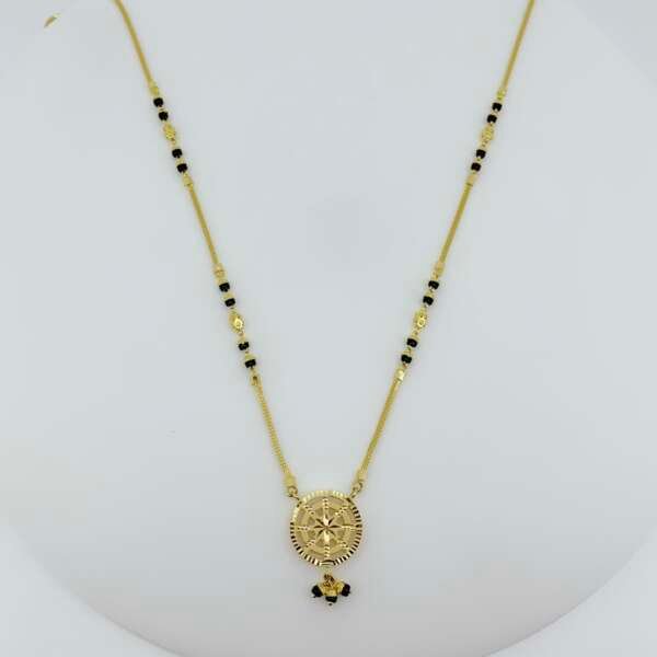 Graceful Gold Mangalsutra Pendant