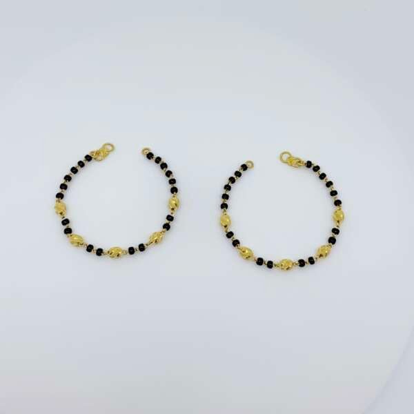 Golden Bead Harmony Bracelet