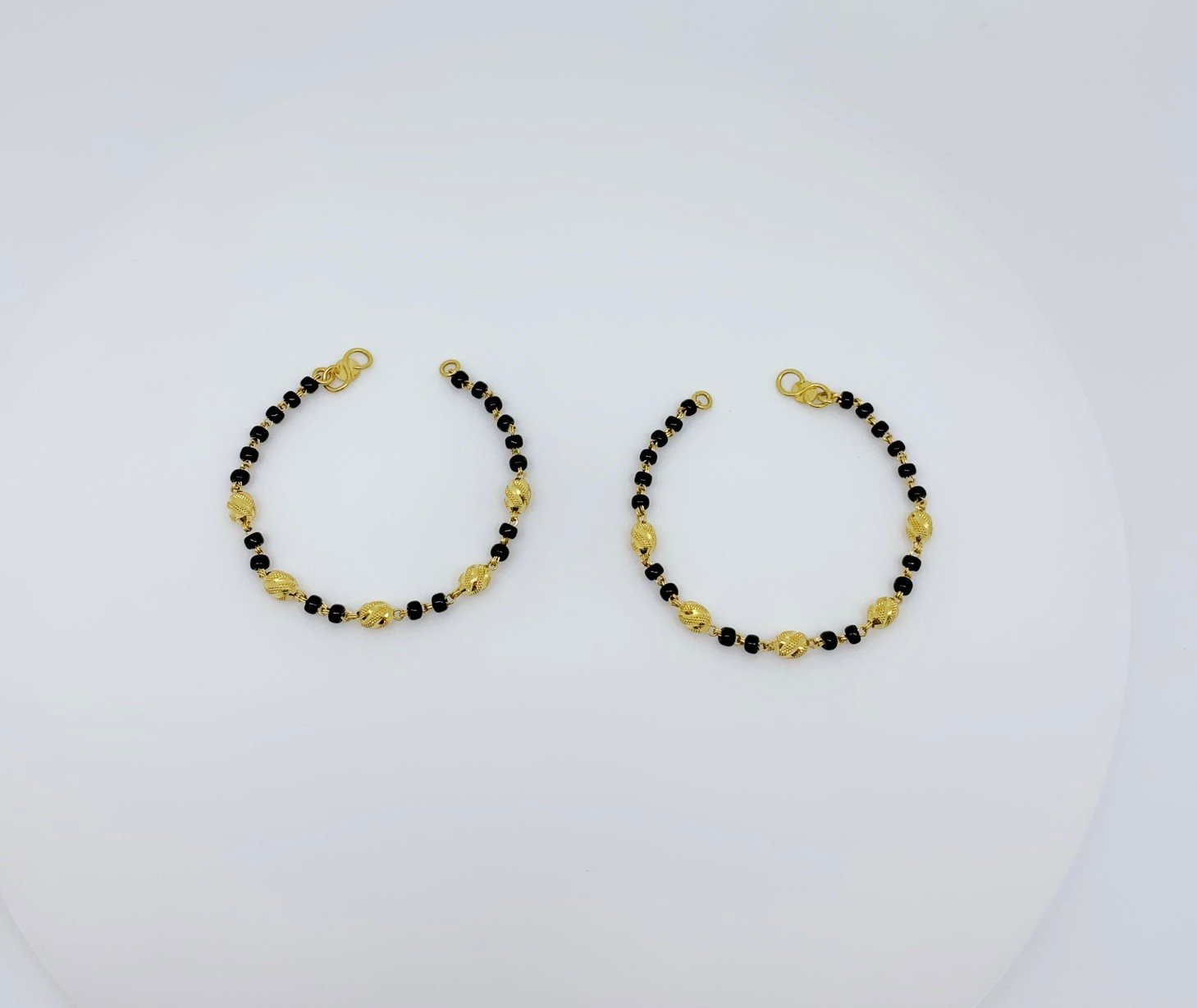 Golden Bead Harmony Bracelet