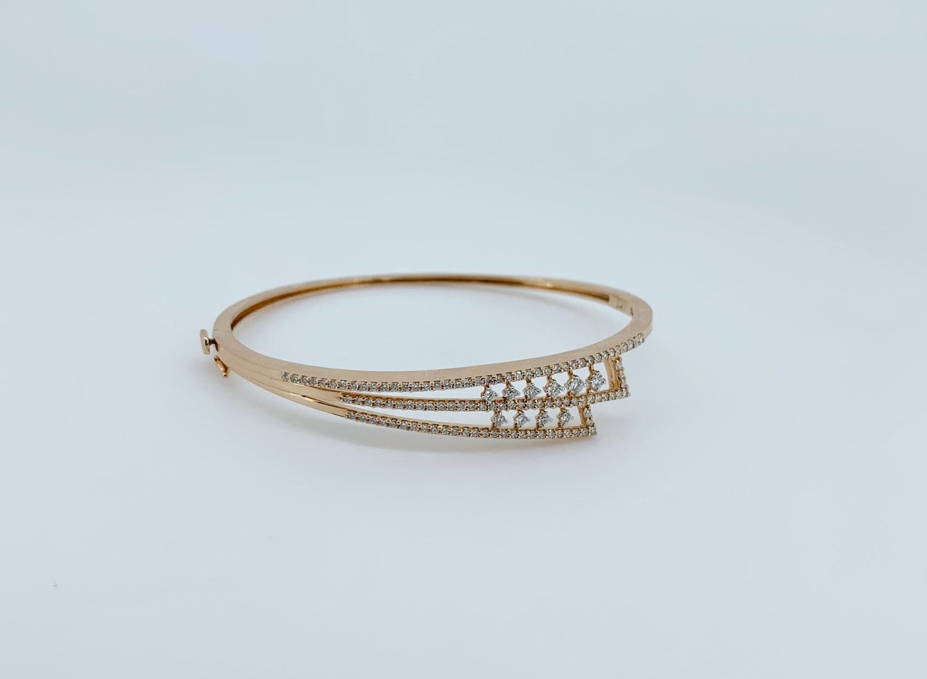 Modern Wings Diamond Bracelet