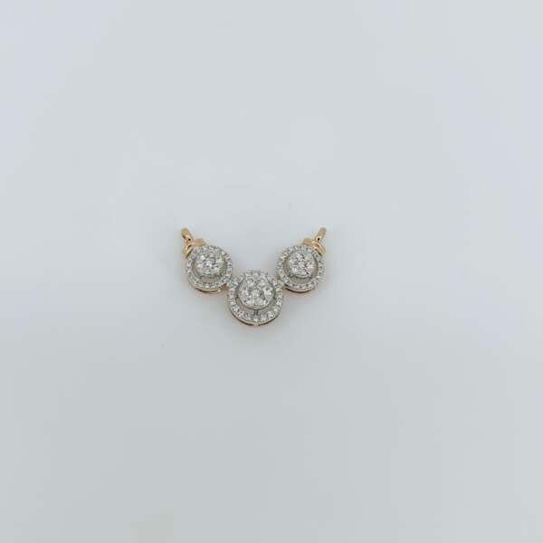 Trio Spark Diamond Mangalsutra