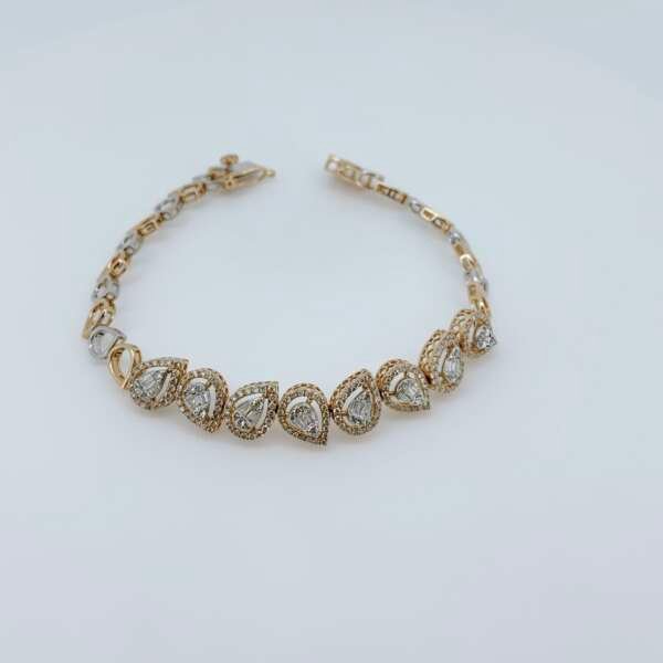 Rythm Link Diamond Bracelet